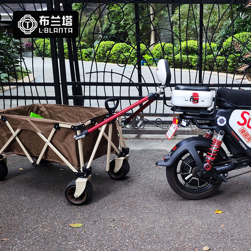 Y-C+EV Backrest Trailer Hitch - Fits Electric Vehicle Backrest/Round Tubes