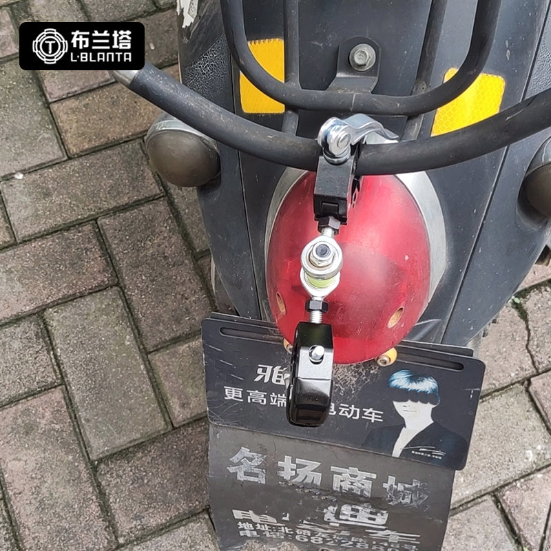 VX Portable Bike Connector - Easy-to-Use Adapter for Handlebar & Tube, Turn-Friendly Camping Trailer Hitch