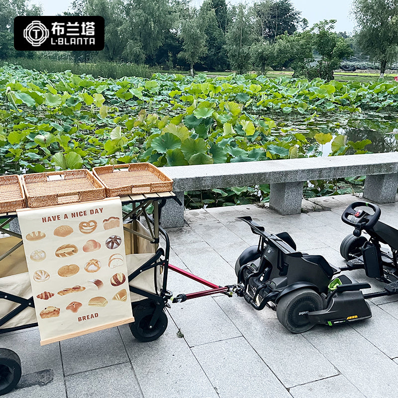 Y-E+ Go-Kart/Balance Bike Connector - Wagon Camping Cart Hitch