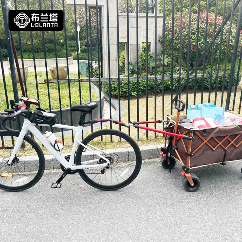 Y-A+ Bike Trailer Hitch Connector – Fits Mountain Bikes & Round Seatposts | Easy Installation