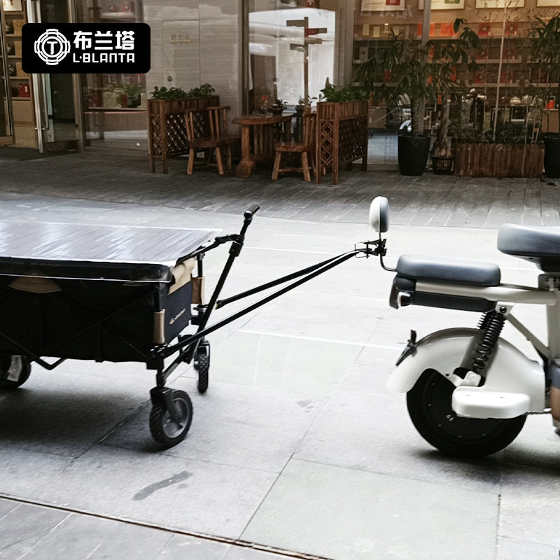 V1+ Quick-Release Dual Aluminum Caliper Arm - EV Backrest to Camping Cart Connector
