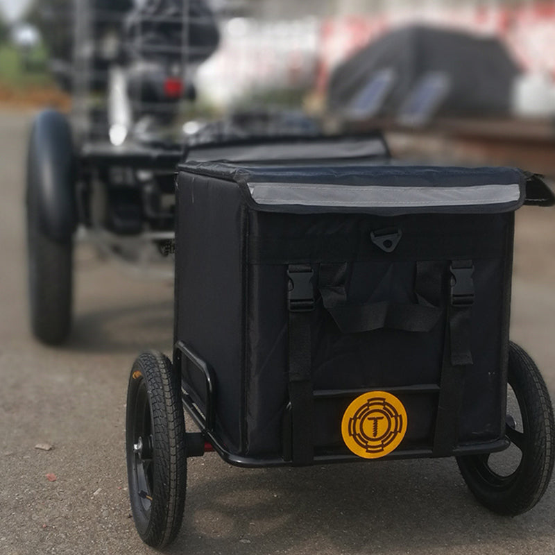 Z-12B Insulated Aluminum Hand Pull Cart – Lightweight, Foldable, Waterproof Utility Wagon
