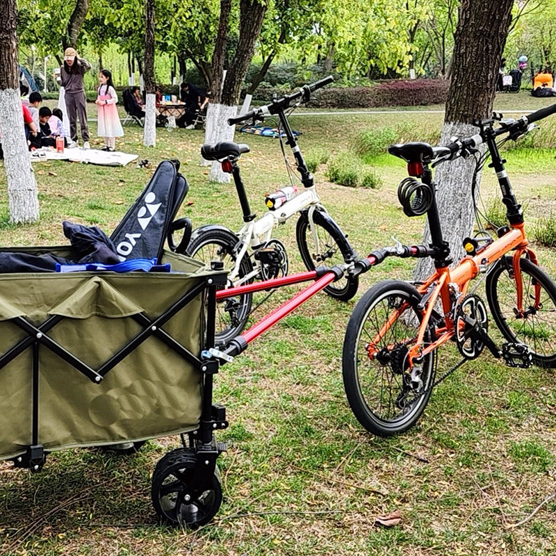 Y-A+ Bike Trailer Hitch Connector – Fits Mountain Bikes & Round Seatposts | Easy Installation