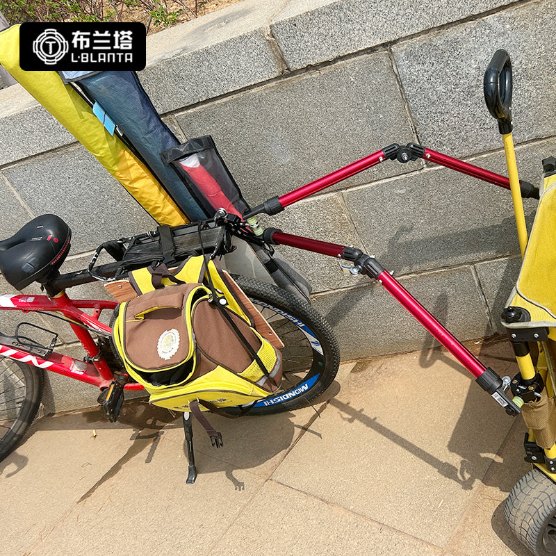 LBLANTA Y Series W+ Universal Cargo Wagon – Foldable Trailer Compatible with Bicycles, E-Bikes, Scooters & Outdoor Equipment Hauling