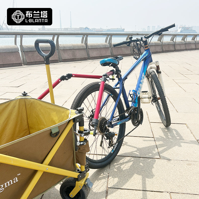 LBLANTA Y Series W+ Universal Cargo Wagon – Foldable Trailer Compatible with Bicycles, E-Bikes, Scooters & Outdoor Equipment Hauling