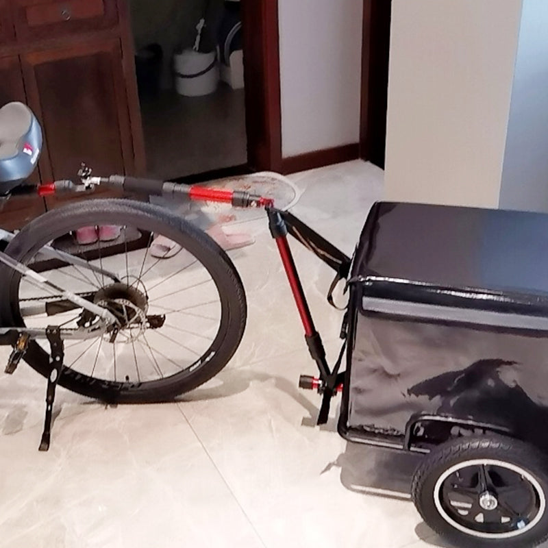 Z12-T 2-in-1 Bicycle Cargo Trailer with Removable Insulated Cooler – Foldable Hand Cart & Seatpost Quick-Release Hitch