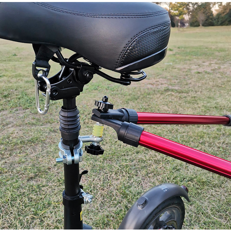 Y-C+EV Backrest Trailer Hitch - Fits Electric Vehicle Backrest/Round Tubes