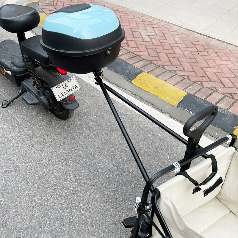 V2+ Quick-Release Chuck Connector - EV Rear Tubes/Bike Racks to Camping Cart
