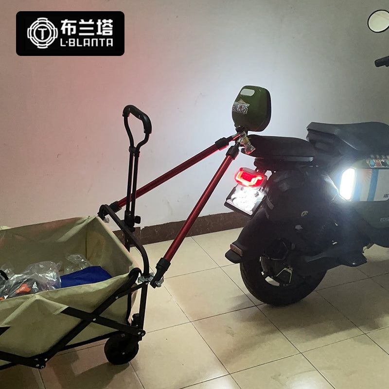 Y-C+EV Backrest Trailer Hitch - Fits Electric Vehicle Backrest/Round Tubes