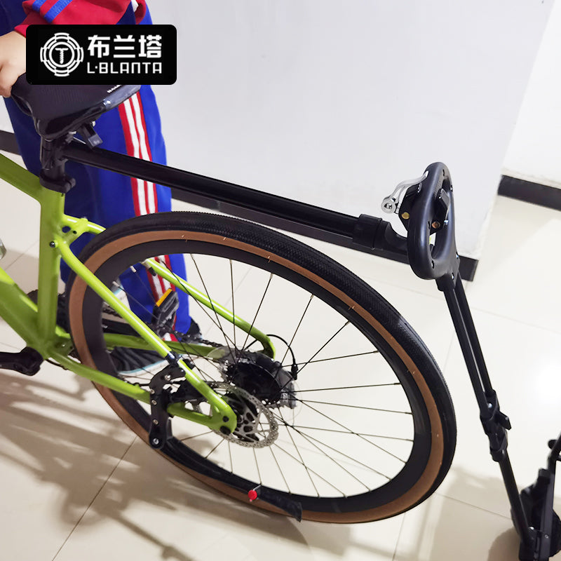 R-E Quick-Install/Detach Connector - Mountain Bike to Camping/Grocery Hand-Pulled Cart Handle