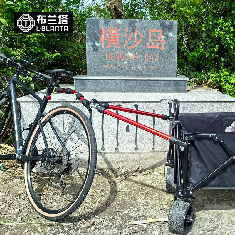 Y-A+ Bike Trailer Hitch Connector – Fits Mountain Bikes & Round Seatposts | Easy Installation