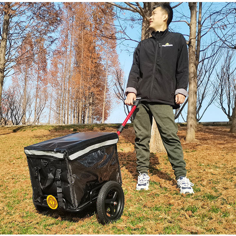 Z-12B Insulated Aluminum Hand Pull Cart – Lightweight, Foldable, Waterproof Utility Wagon