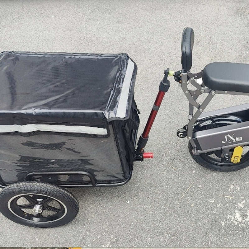 Z12+ 2-in-1 Bike & E-Bike Cargo Trailer with Rotatable Clamp and Removable Insulated Cooler Box