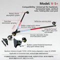 V5+Multi-Purpose EV Connector - Fits Backrest & Horizontal/Vertical Tubes (Quick-Release)