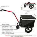Z-12B Insulated Aluminum Hand Pull Cart – Lightweight, Foldable, Waterproof Utility Wagon