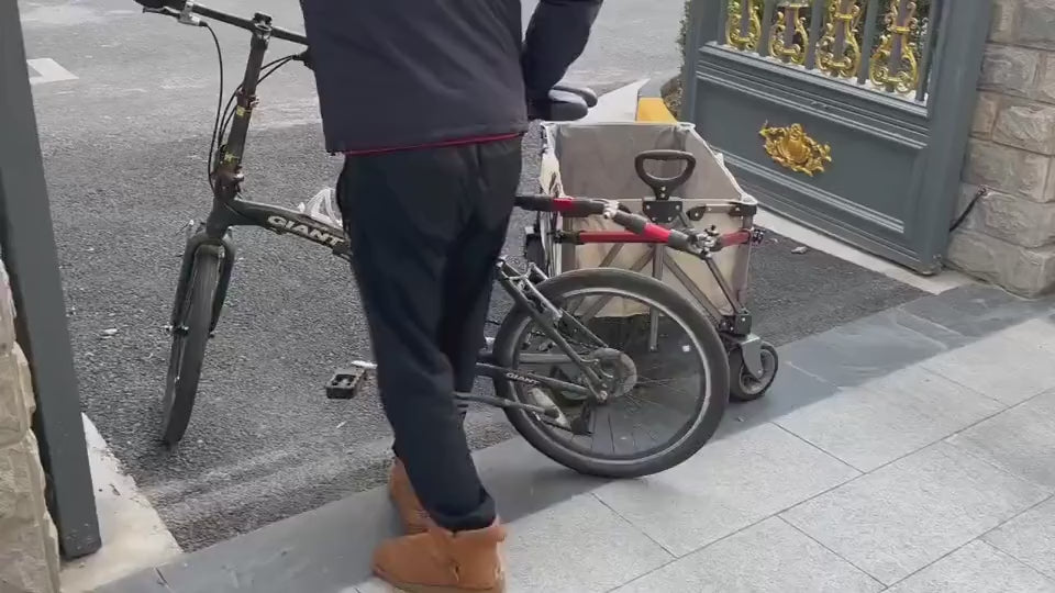 Y-A+ Bike Trailer Hitch Connector – Fits Mountain Bikes & Round Seatposts | Easy Installation